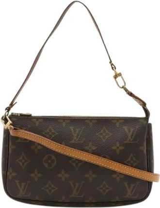 Louis Vuitton Pre-owned Mini Bags, female, Brown, Size: ONE SIZE Pre-owned Monogram Pouch