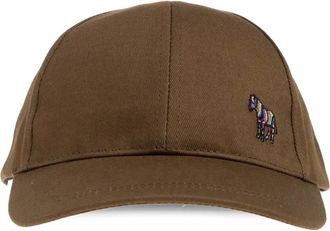 Paul Smith cotton baseball cap - men - Cotton - One Size - Brown