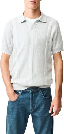 Rodd & Gunn Linwood Cotton Polo in Steel at Nordstrom, Size Xxx-Large