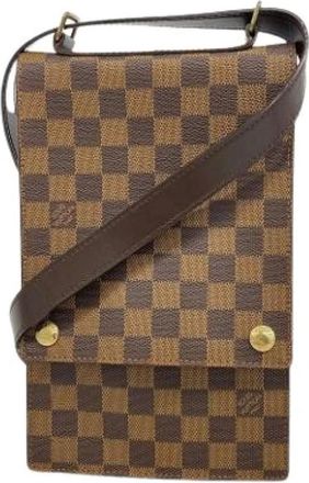 Louis Vuitton Pre-owned Cross Body Bags, female, Brown, Size: ONE SIZE Pre-owned Portobello Shoulder Bag