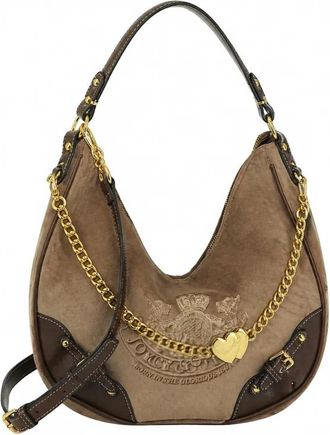 Juicy Couture Borsa Hobo - - Bags - Donna - Grigio - ONE SIZE