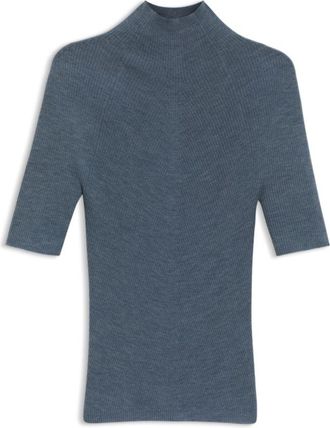 BOSS Crew-neck sweater in Merino wool