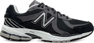 New Balance x Comme Des Gar&ccedil;ons Homme 860v2 sneakers - men - Fabric/Leather/Fabric/Rubber - 7 - Black