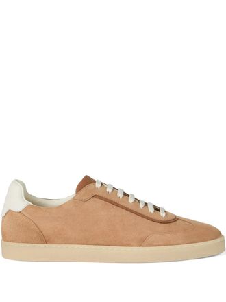 Brunello Cucinelli Sneakers in pelle scamosciata - Marrone