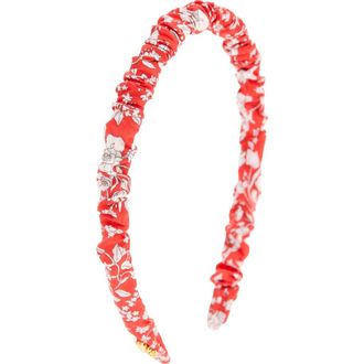 Lele Sadoughi Jessie Americana Headband in Sunset Blooms at Nordstrom