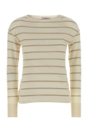 Max Mara Embroidered Cashmere Blend Tabella Sweater