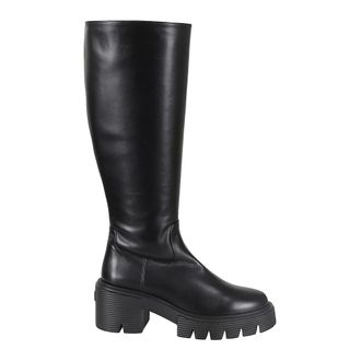 Stuart Weitzman High Boots, female, Black, Size: 7 1/2 US Soho Knee High Boot