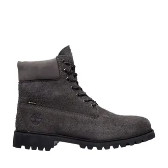 Timberland 6 Inch Premium Vibram GTX Lace Boot Dark Grey Suede TB0A6F8FEEP Mens