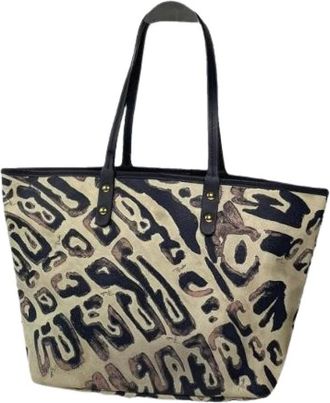 Emilio Pucci Pre-owned Tote Bag - Dames - Vintage Shopper - Veelkleurig - ONE Size - Leer - Vintage