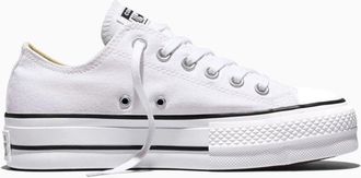 Converse Chuck Taylor All Star Lift WomenWhite Canvas Platform Shoes ZOGG2998