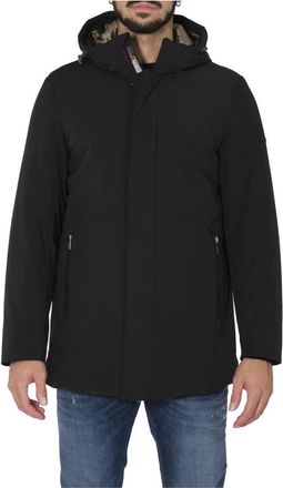 H&egrave;SKIMO Lange Softshell Jas - Heren - Parka Jassen - Zwart - XL - Jassen