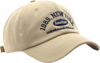 Generic Spray Caps Mens Baseball Hat with Sun Protection, Adjustable Size for Running Training and Outdoor Activities in Any Season Caps Mens Sayings, beige, 