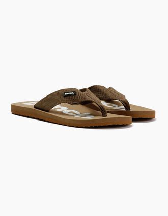 Bench Mens Bench Momento Mens Sand Flip Flops - Brown - Size: 11