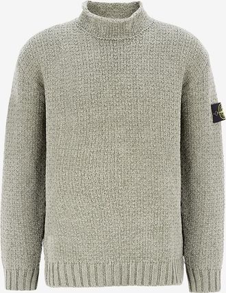 Stone Island Pullover mit Rundhalsausschnitt aus Baumwolle 5100019