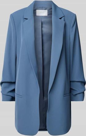 Jake*s Longblazer mit 3/4-Arm in Rauchblau, Größe 38