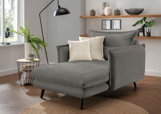 Inosign Loveseat »Lazio« moderner Sessel mit einer bequemen Polsterung, 2 Stk. Zierkissen