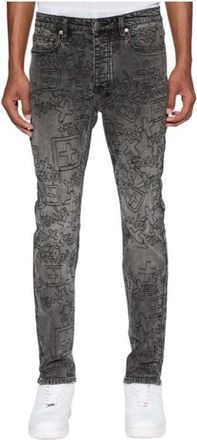 Ksubi Chitch Stencil Stitch Jean - Heren - Slim Fit Jeans - Grijs - W33 - Denim - Jeans