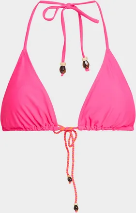 Milly Two-Tone Rope Bikini Top