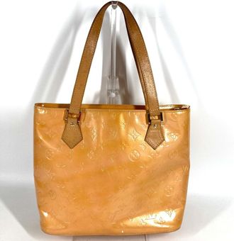 Louis Vuitton Pink Rose Monogram Vernis Shoulder Bag Tote Bag (Pre-Owned)