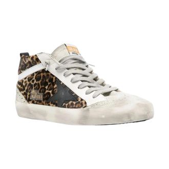 Golden Goose Sneakers Mid Star Stampa Leopardo - - Shoes - Donna - Multicolore - 38 EU