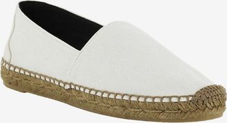 Saint Laurent Espadrilles aus Segeltuch mit Stickerei YSL