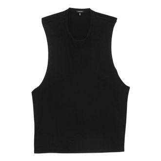 R13 Tops, Dames, Zwart, S, Twisted Back Sleeveless T