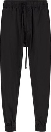 Thom Krom Black Relaxed Drawstring Pants