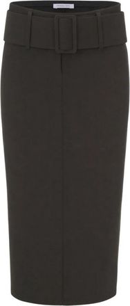Patrizia Pepe Midi Pencil Skirt - Dames - Kokerrokken - Groen - L - Rokken