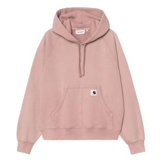 Carhartt Work in Progress Hoodies & sweatvesten, Dames, Roze, L, Katoen, Hooded Hudson Sweatshirt
