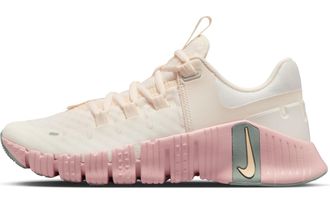 Nike Nike w Free Metcon 5 lowwomen, Pale Ivory Ice Peach Light Silver, 44.5 EU