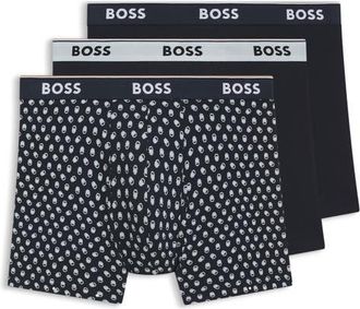 BOSS 3-Pack Boxer Briefs in Open Blue at Nordstrom, Size Xx-Large