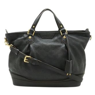 Louis Vuitton Pre-owned Handbags, female, Black, Size: ONE SIZE Pre-owned Mahina Handbag