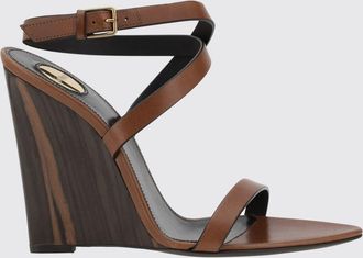 Saint Laurent Sandalo con zeppa Saint Laurent in pelle