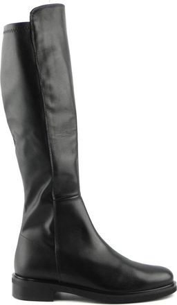 &Egrave; Mia Hoge Laarzen - Dames - Hoge Laarzen - Zwart - 39 EU - Leer - Schoenen