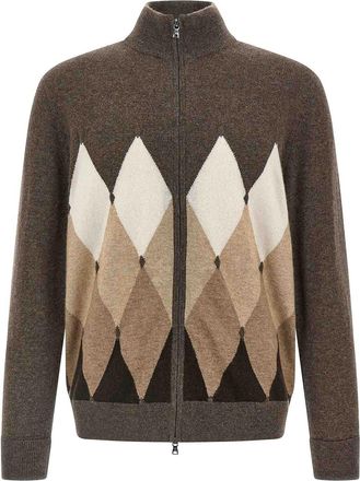 Ballantyne Cardigan Argyle