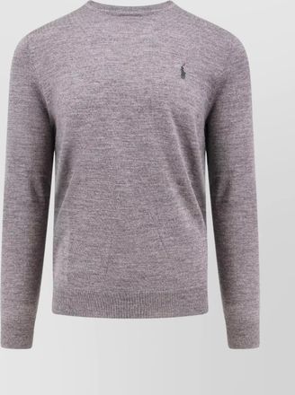 Polo Ralph Lauren wool crew-neck sweater embroidered pony