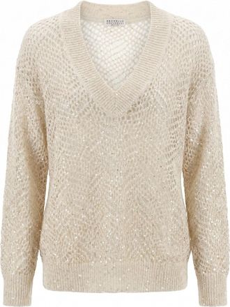 Brunello Cucinelli V Neck Sweater