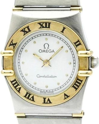 Omega Pre-owned Watches, female, White, Size: ONE SIZE Pre-owned Constellation 795.1080 Wristwatch