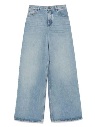 Chloé Womens Jeans With Logo Application