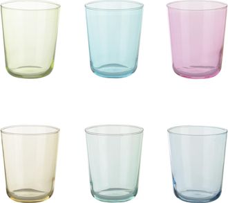 Pasabahce Set 6 bicchieri colorati 310 ml Otto Pasabahce