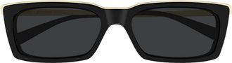 Saint Laurent Eyewear Rectangle-frame Sunglasses