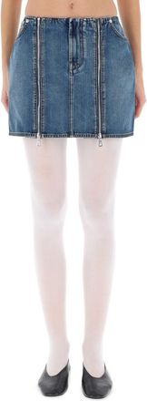 Jean Paul Gaultier Miniskirt With Double Zipper-Donna