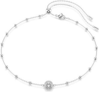 Swarovski Una Double Sided Necklace in White/Silver at Nordstrom
