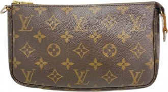 Louis Vuitton Brown Pouch (Pre-Owned)