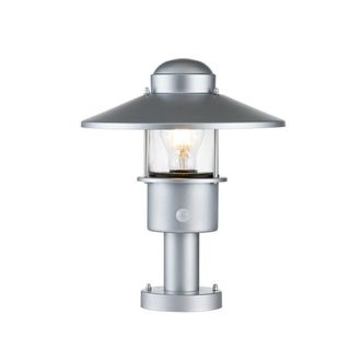 Netlighting Klampenborg Outdoor Pedestal Light Silver IP44