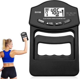 OEM Medidor De Potencia Digital, 180 Kg, Dinam&oacute;metro, Negro, Con Cable De Carga Usb, Dispositivo De Entrenamiento De Fuerza Inteligente Y Sensible, Dispos