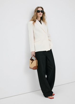 Mango Jeans Balloon vita alta nero - Donna - 36 - MANGO