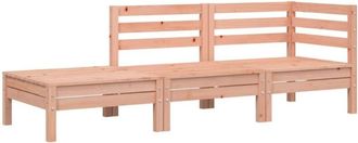 vidaXL Garden Sofa 3-Seater Solid Wood Douglas Vidaxl