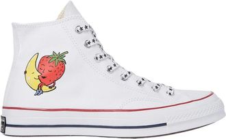 Sky High Farm Quil Lemons Hoodie - unisex - Sneakers - Wit - 42 1/2 EU - Katoen - Schoenen