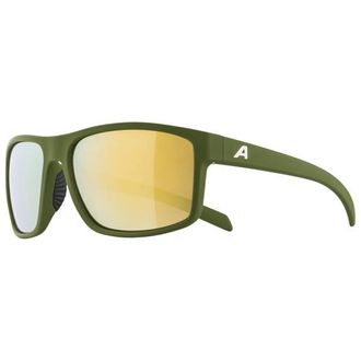 Alpina Nacan I Mirror Cat 3 Sonnenbrille - Unisex | gr&uuml;n/ bronce mirror